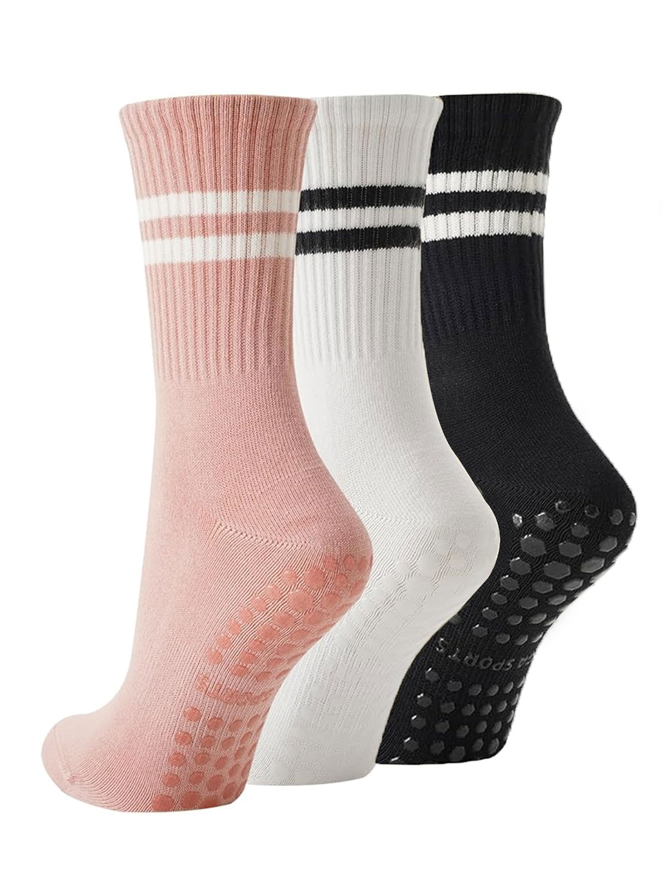 3 Paia di Calzini da Yoga, Ant - Medias Para Pilates Y Yoga recensione e prezzo