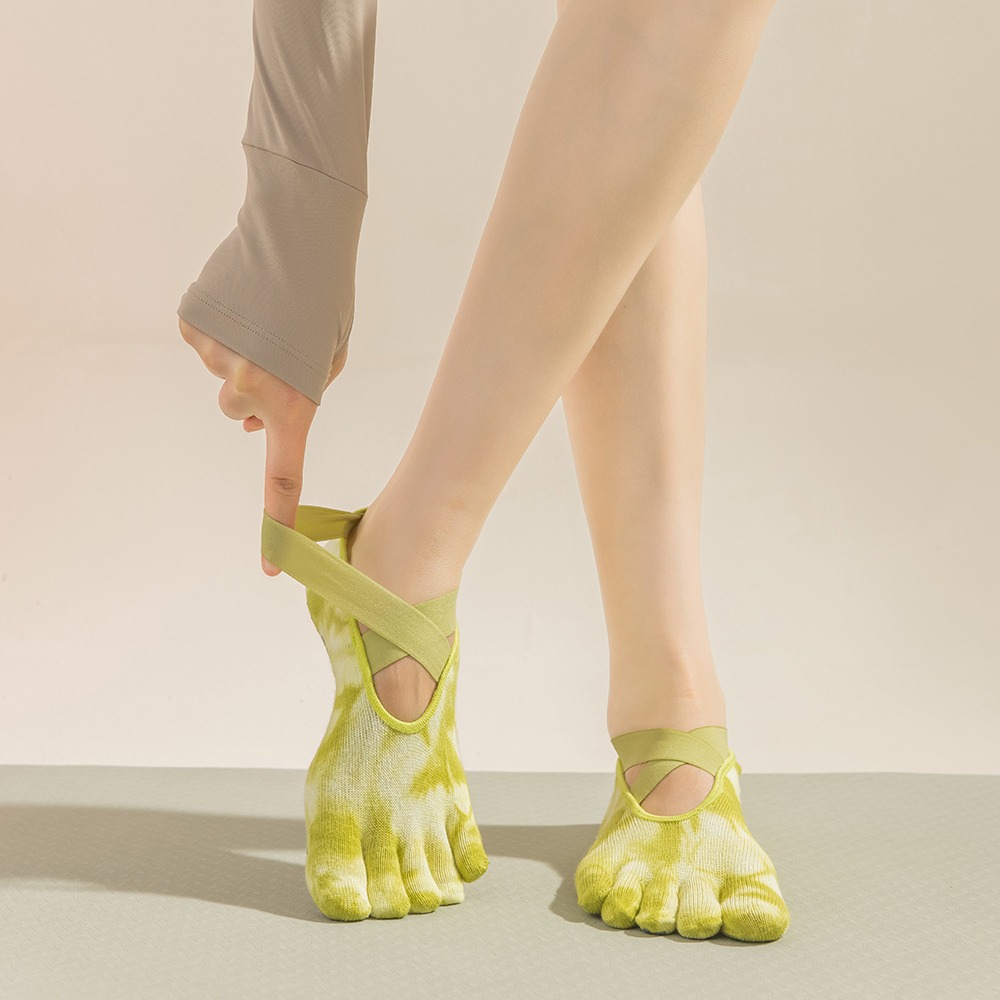 Calzini Tie-Dye da Donna con C - Pilate Yoga Workout recensione e prezzo