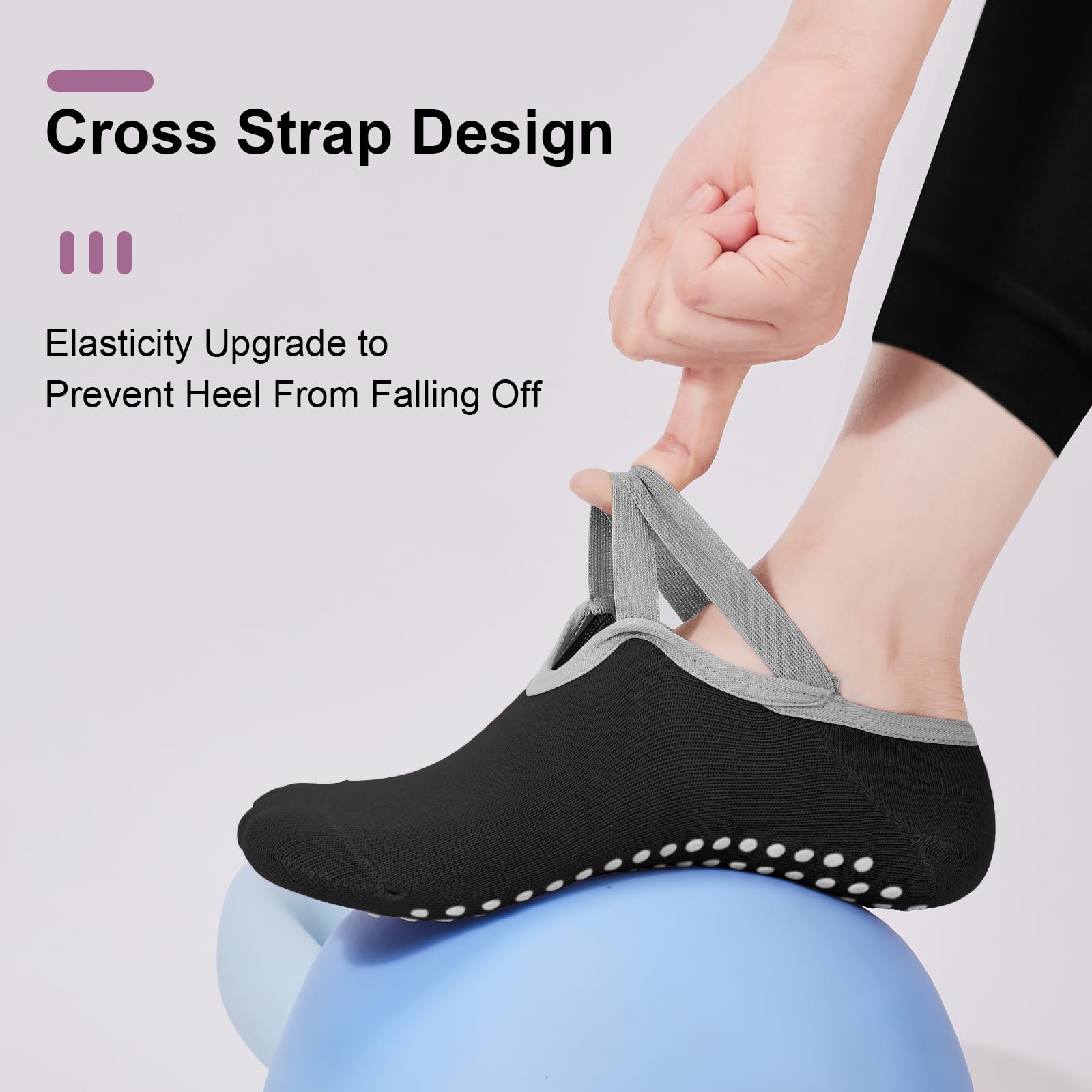 Confezione da 4 Calzini da Pil - Medias Para Pilates Y Yoga recensione e prezzo